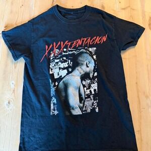 XXXTentacion T Shirt Mens Small Adult Black Hip Hop Rap Artist Music XXX
